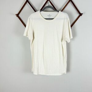BOMBAS Short Sleeve Striped Tee Men’s Size Large GUC